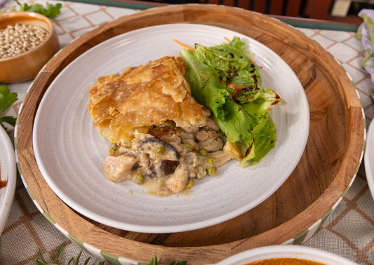 Chicken & Leek Pie