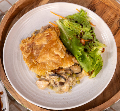 Chicken & Leek Pie