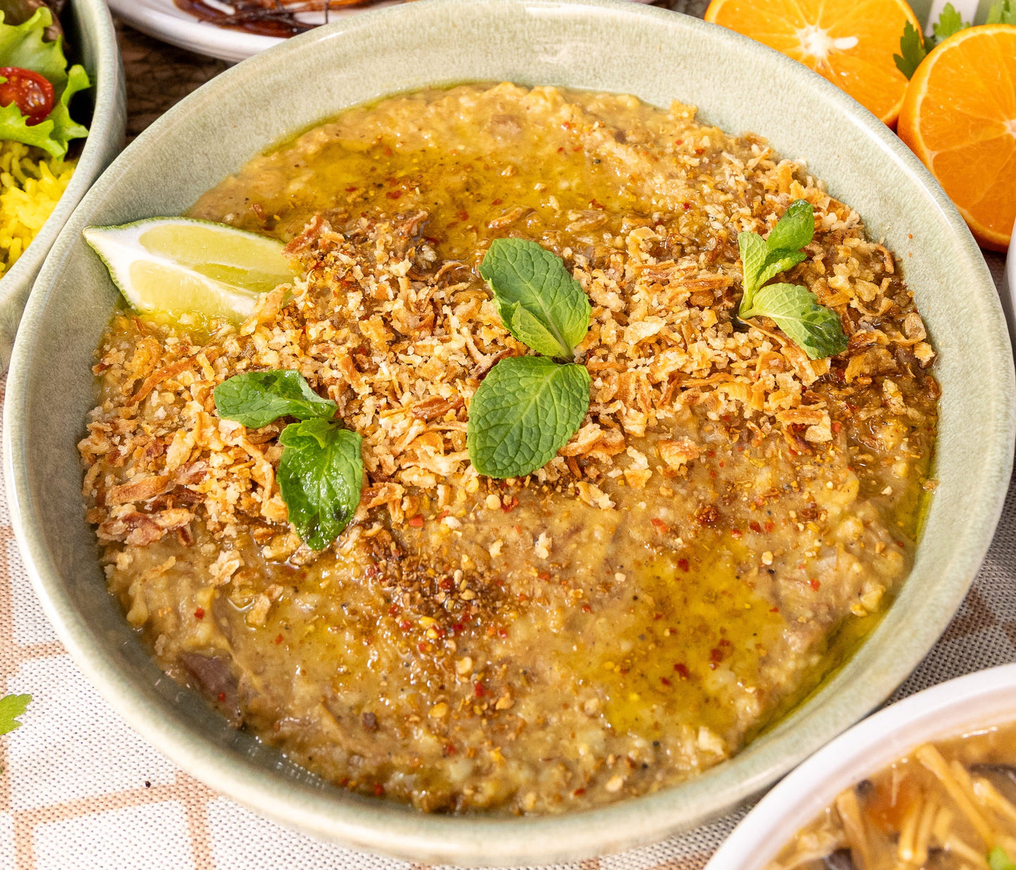 Slow Cooked Beef & Lentil Haleem