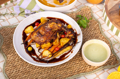 Roast Chicken & Seasonal Vegetables