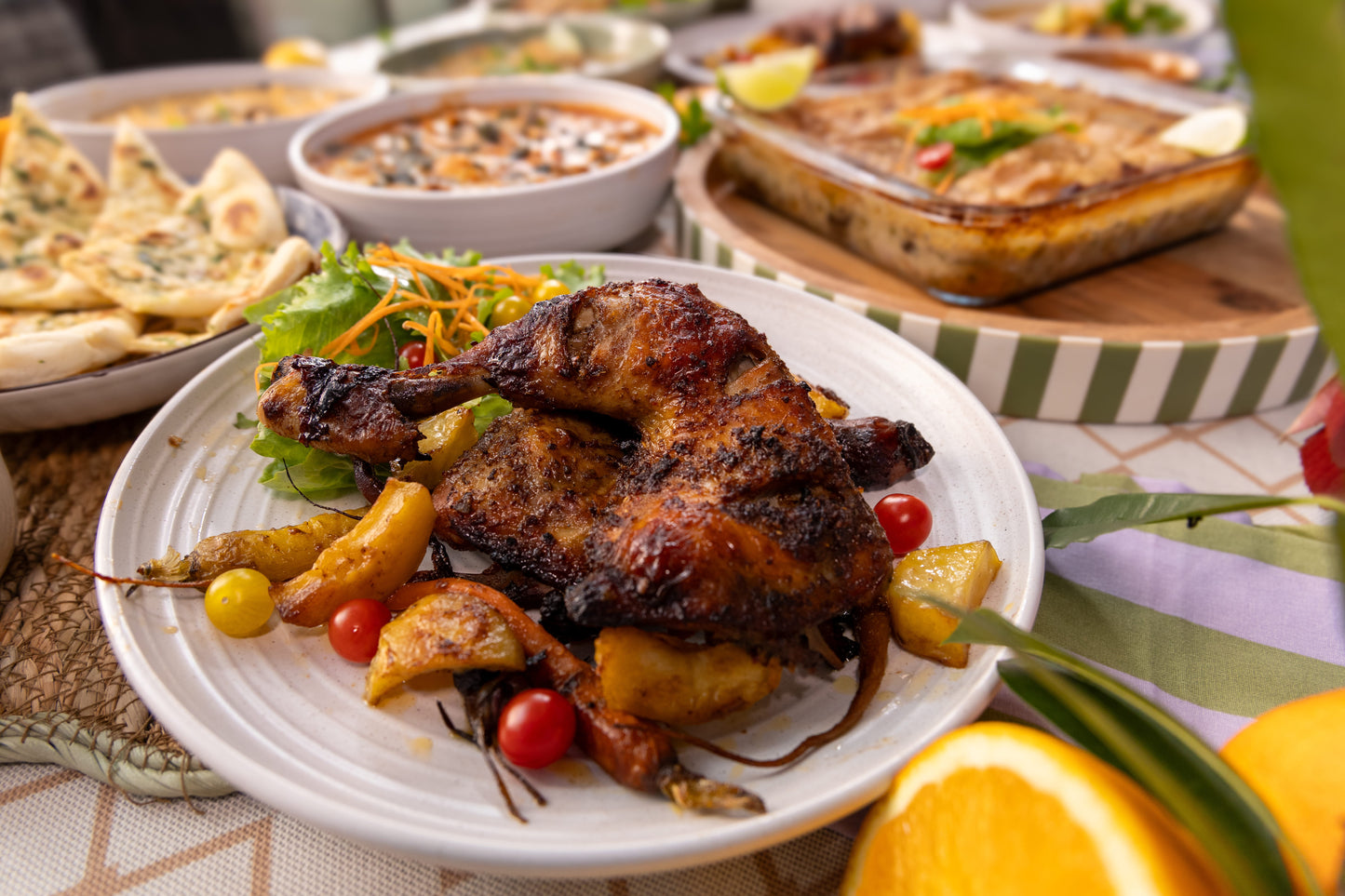 Roast Chicken & Seasonal Vegetables